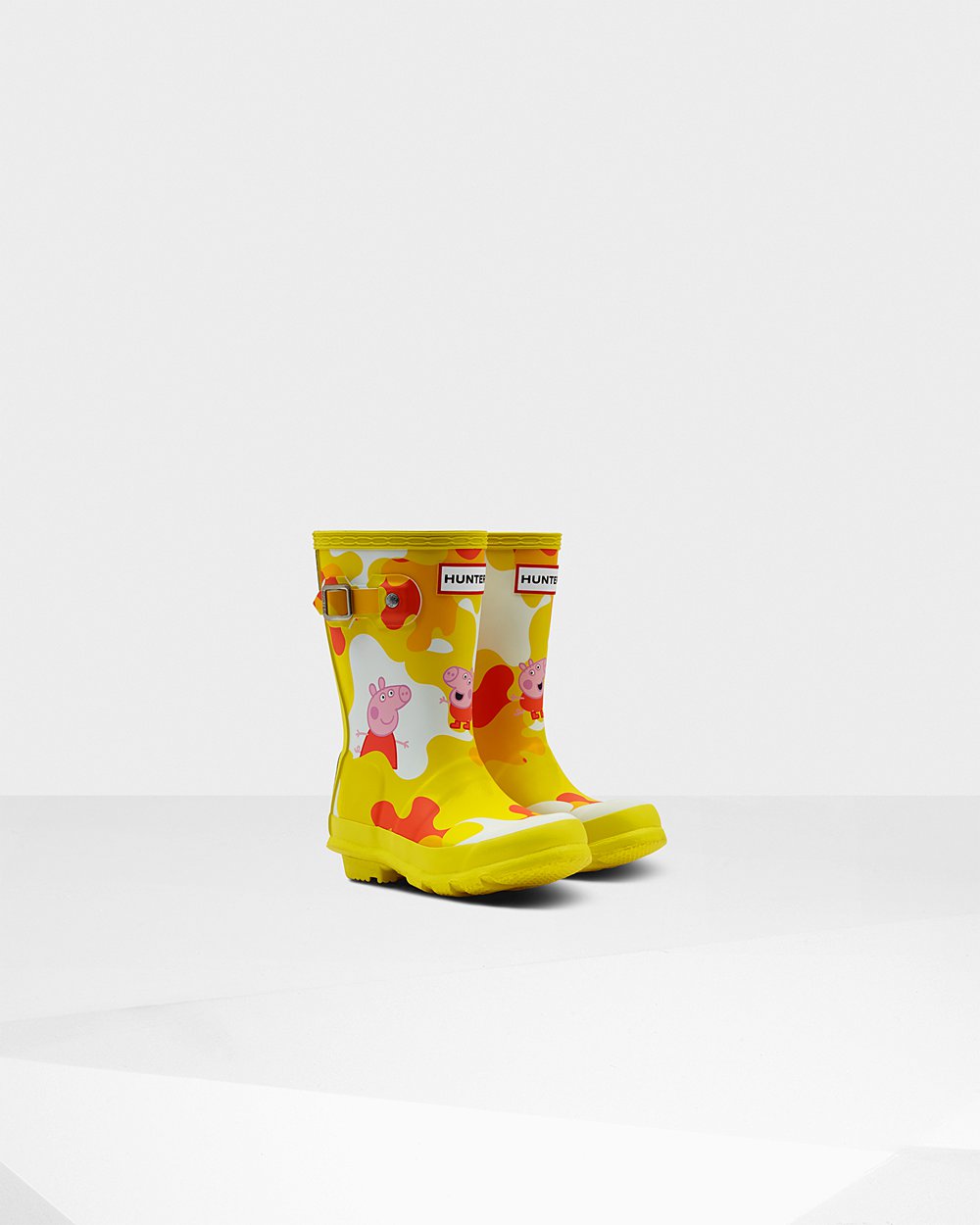 Hunter Niños Original Little Peppa Pig - Botas de Lluvia Amarillo - 843-BCSQPY